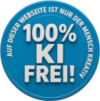 100% KI-freie Webseite
